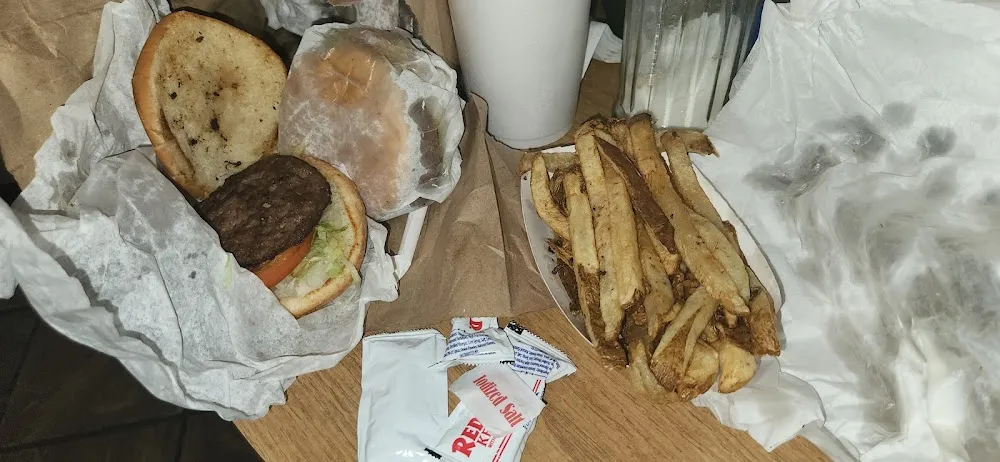 6 Small Burgers & 1 Fries